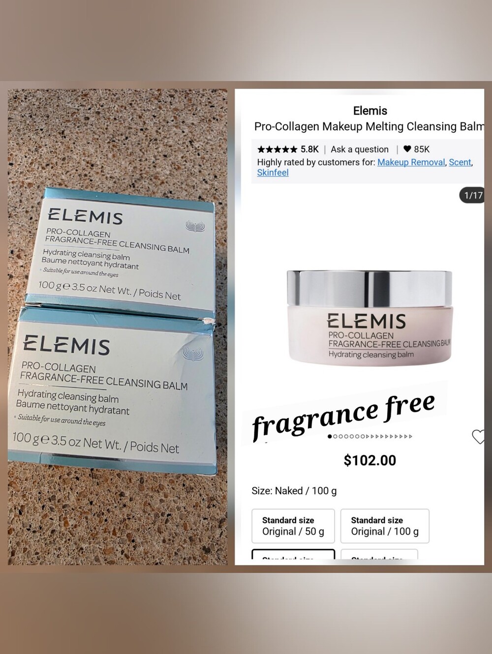ELEMIS Pro-Collagen Makeup Melting Cleansing Balm